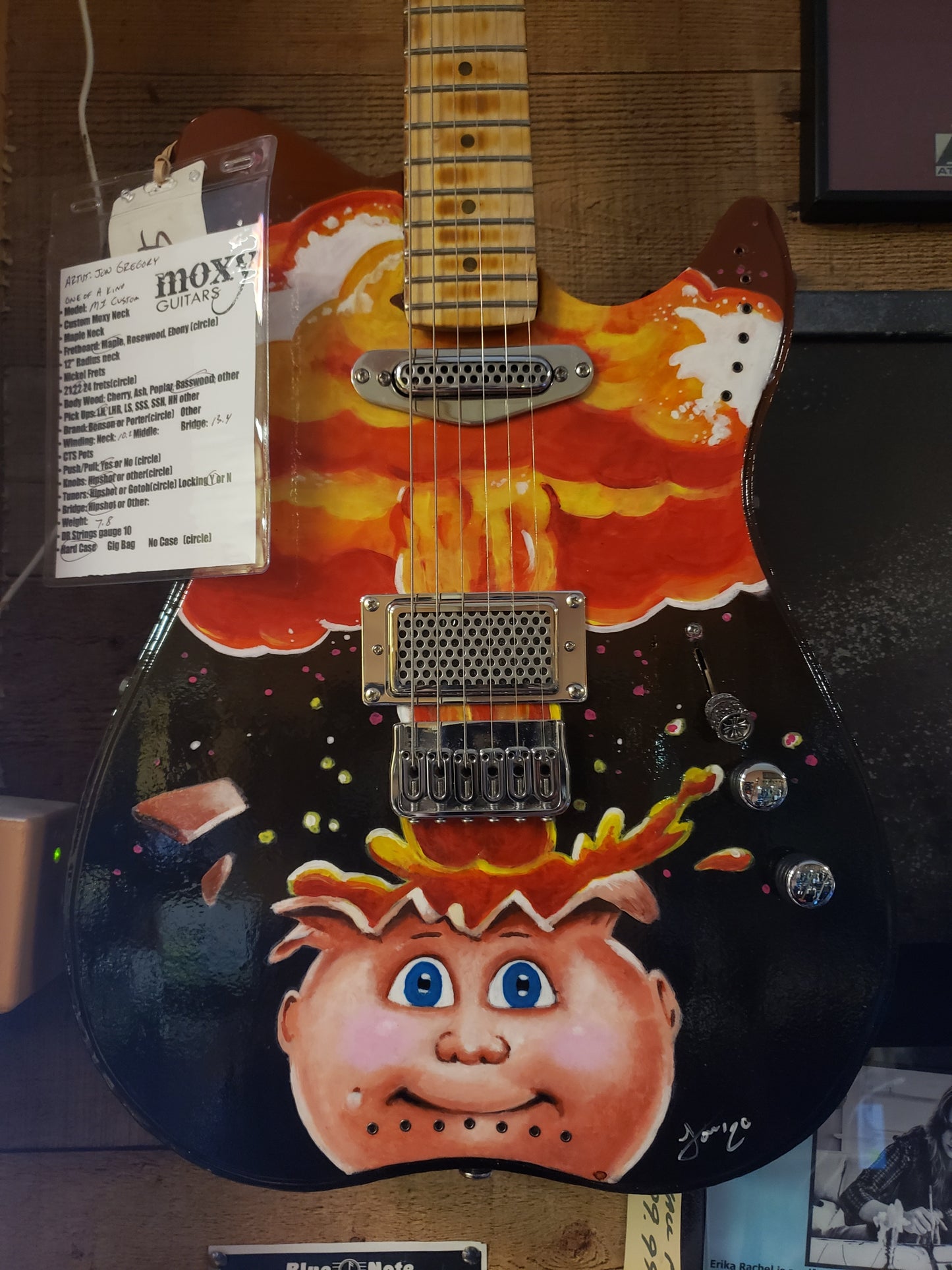 Moxy M1 Custom - Garbage Pail Kid