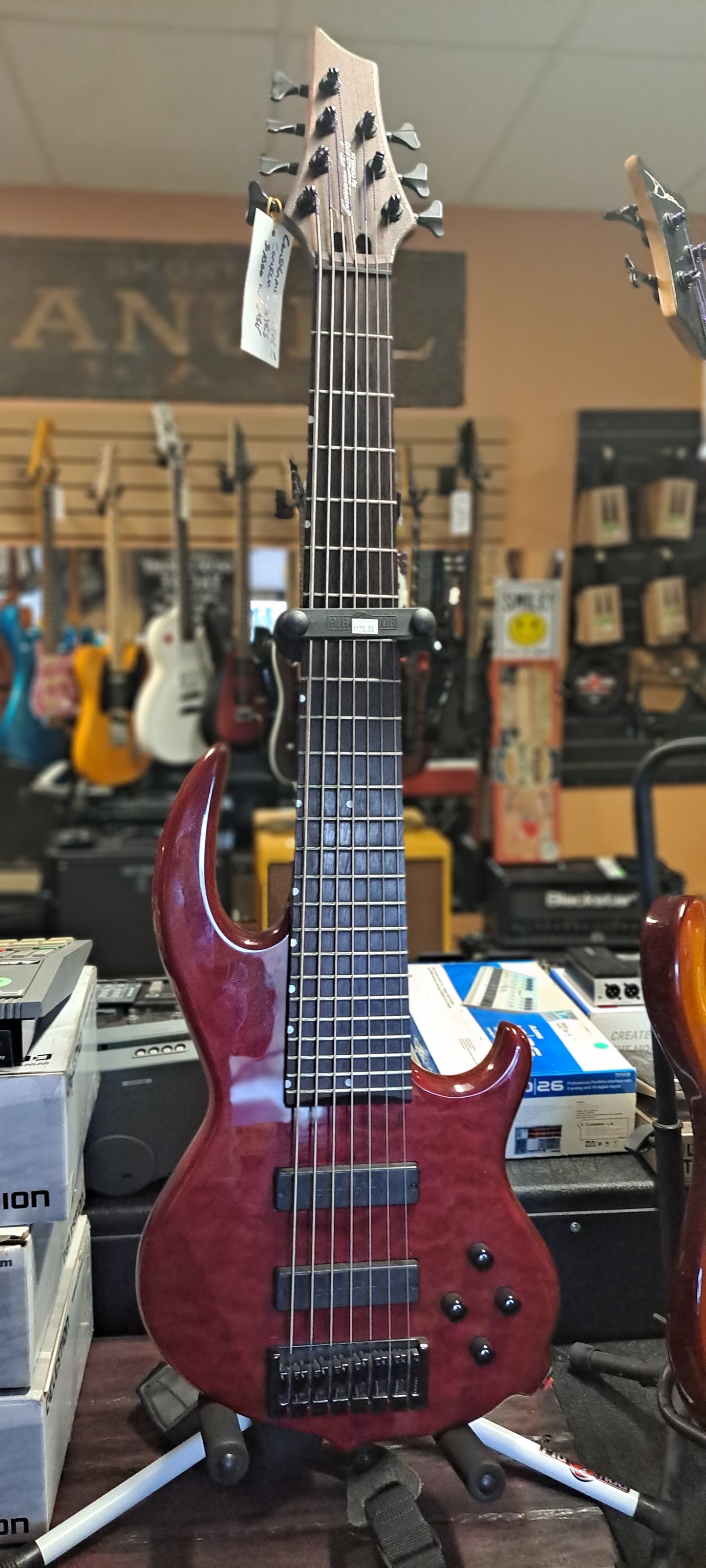 Conklin 7 String Bass - GT7 Wine Red