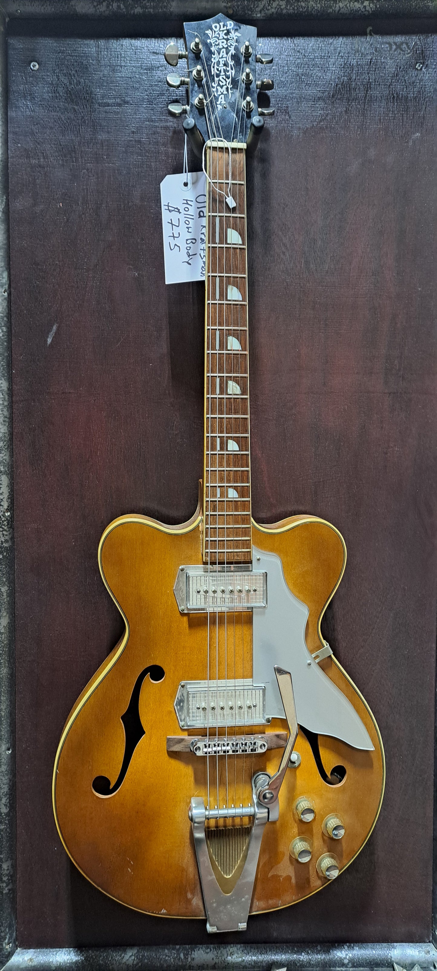 Old Kraftsman Hollow Electric Guitar