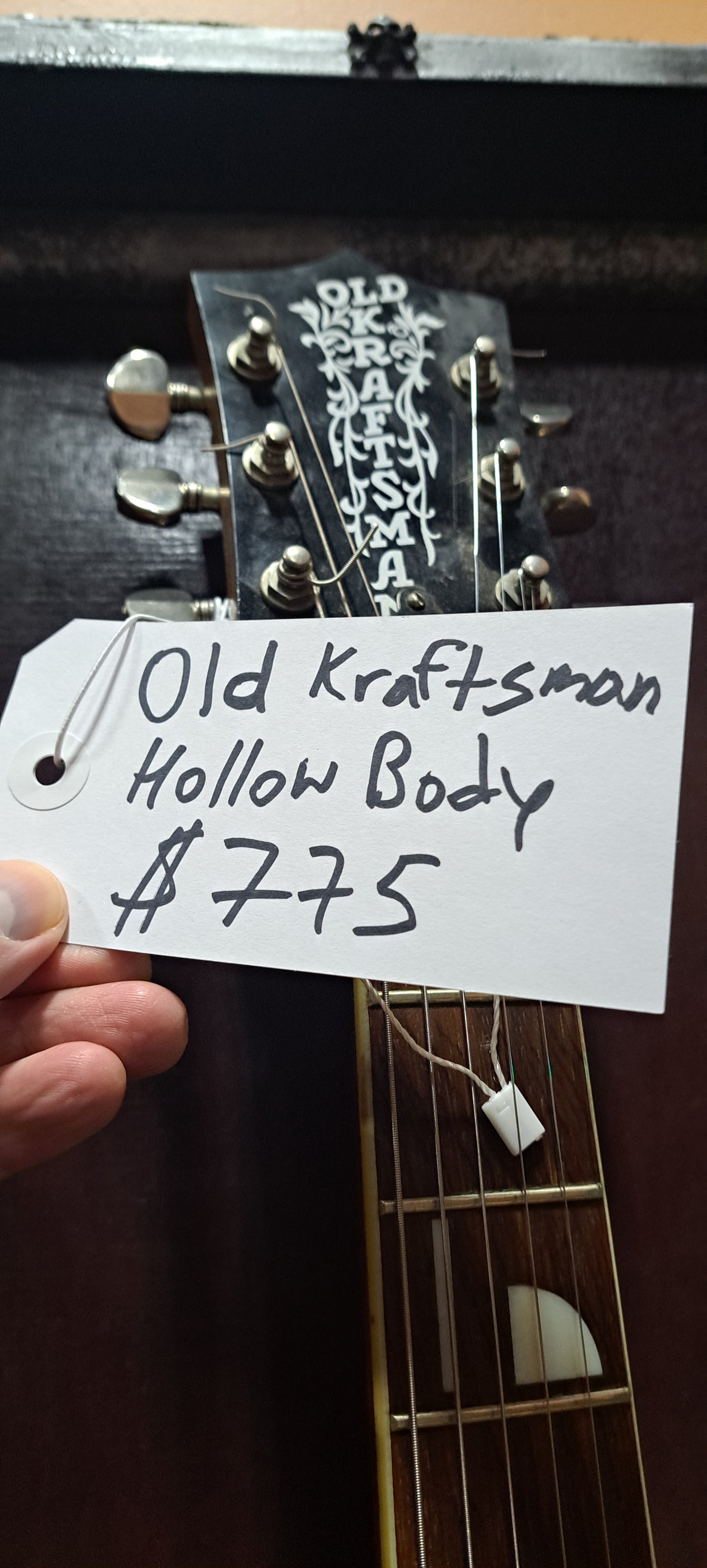 Old Kraftsman Hollow Electric Guitar