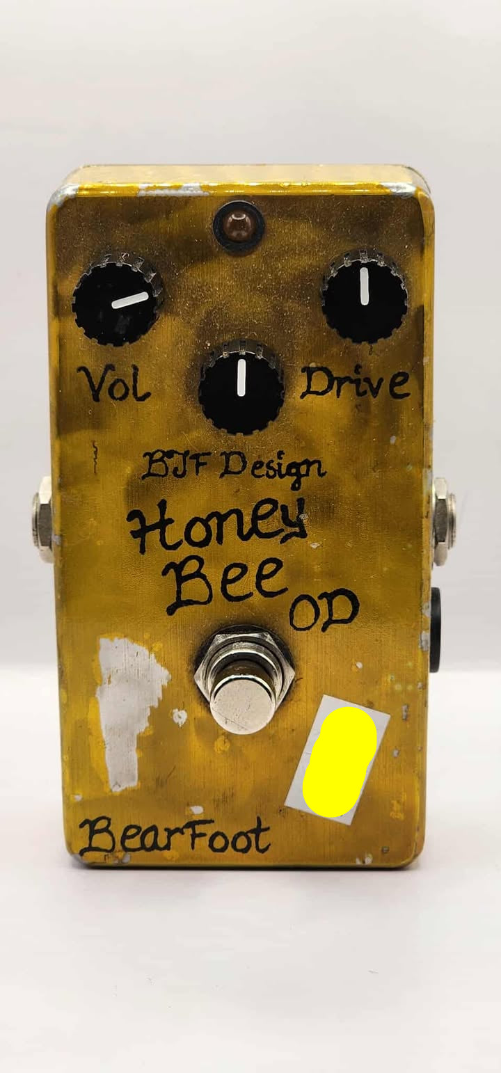 honey bee pedal BJF Design Honey BEE OD Bearfoot