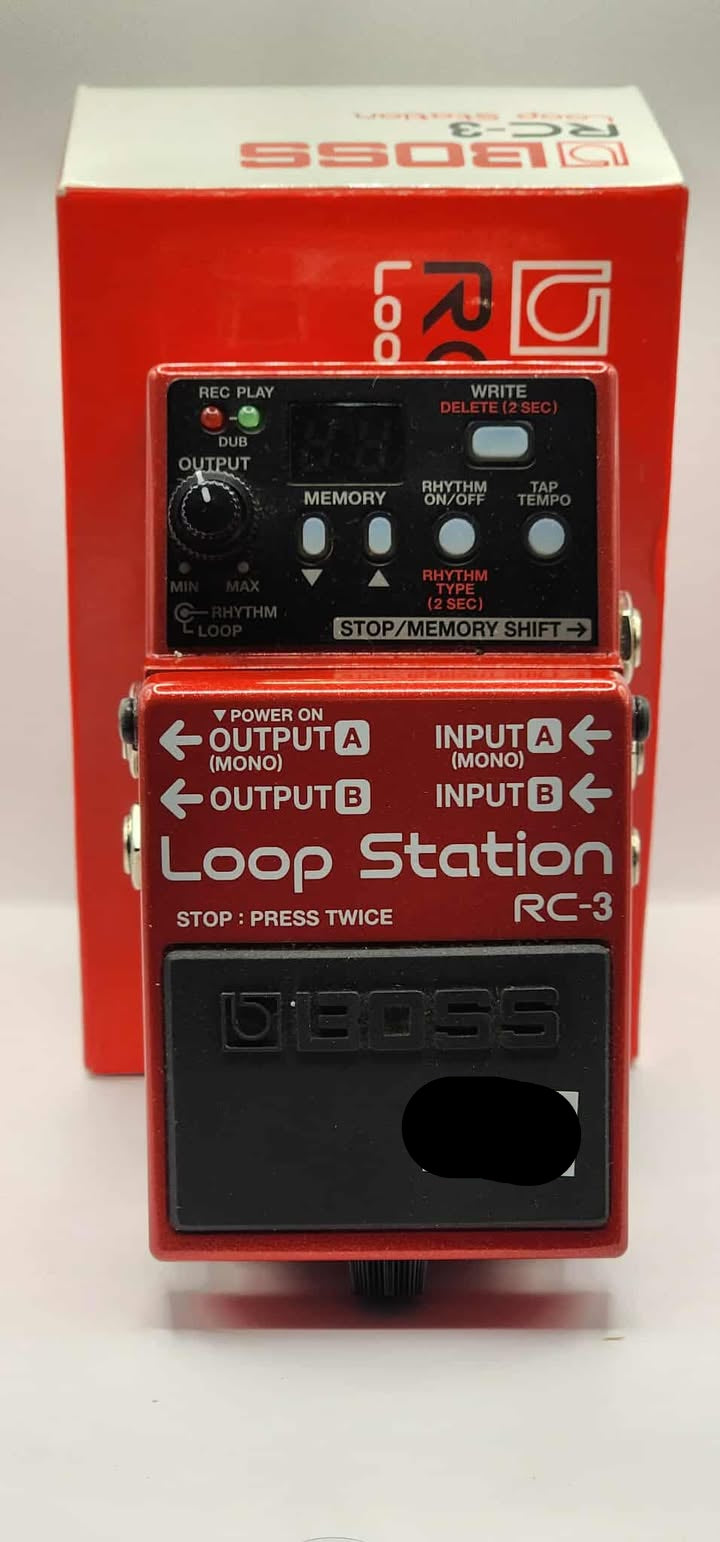 boss rc 3 looper pedal Boss RC-3 Loop Station Pedal
