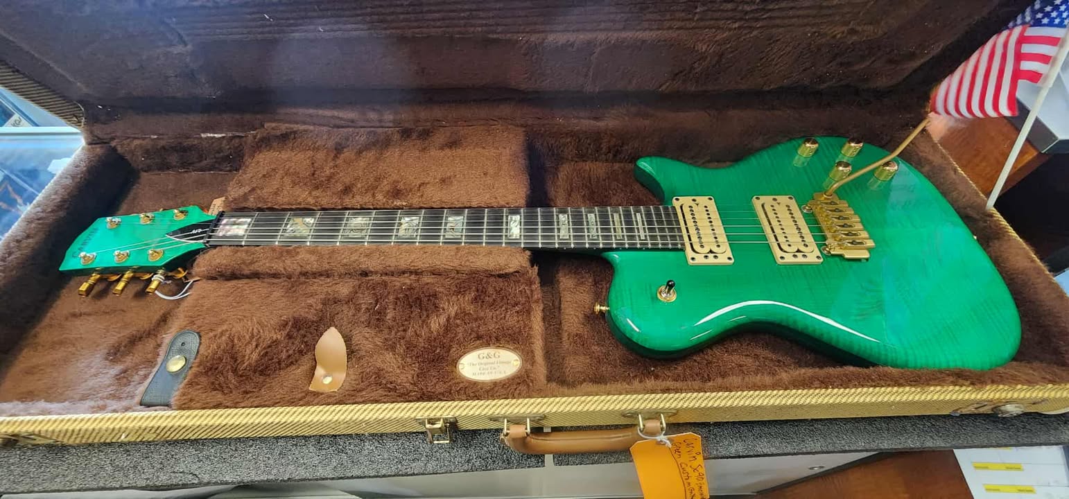 Carvin SC90 Emerald Custom Guitar (2000's) – Flemington Guitar Shop