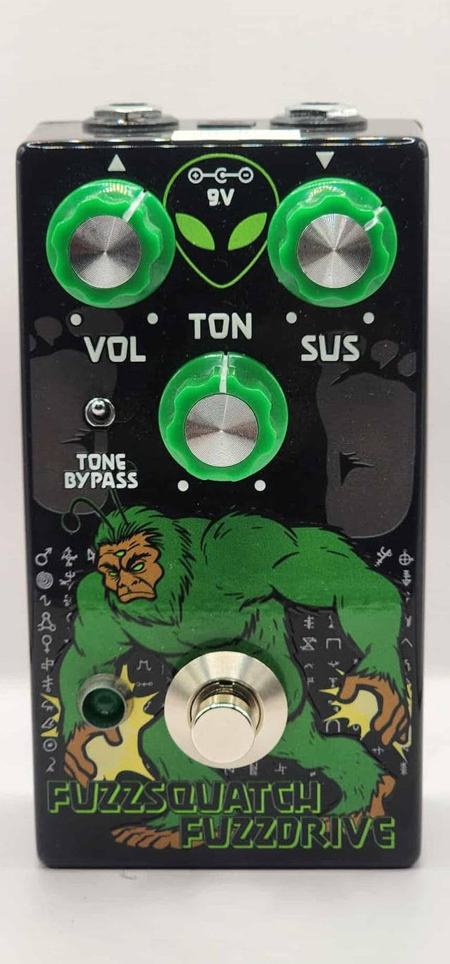 Interstellar Audio Machines - Fuzzsquatch Fuzzdrive - Op-Amp Fuzz Drive (NEW)