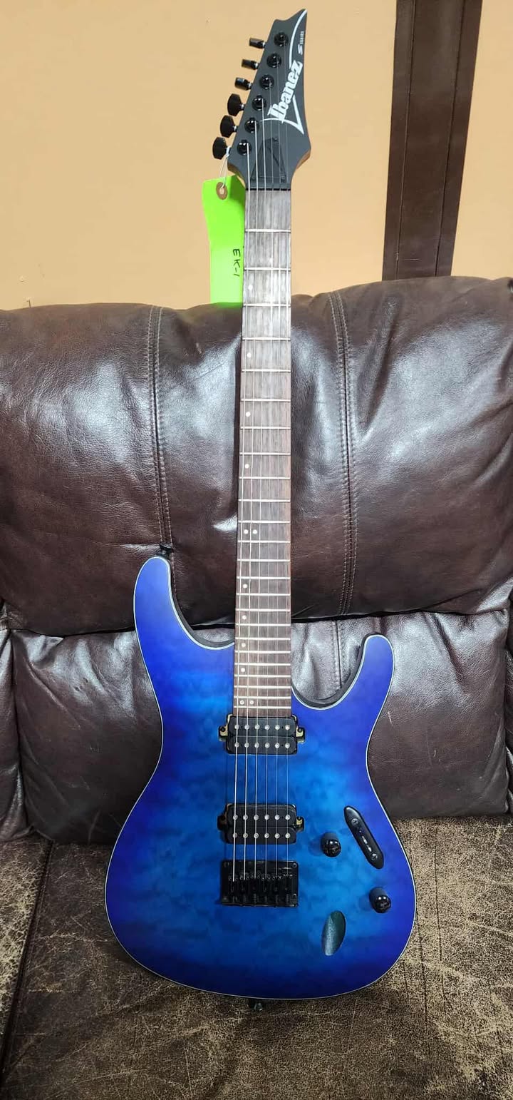 Ibanez S series  Sapphire Blue Flat