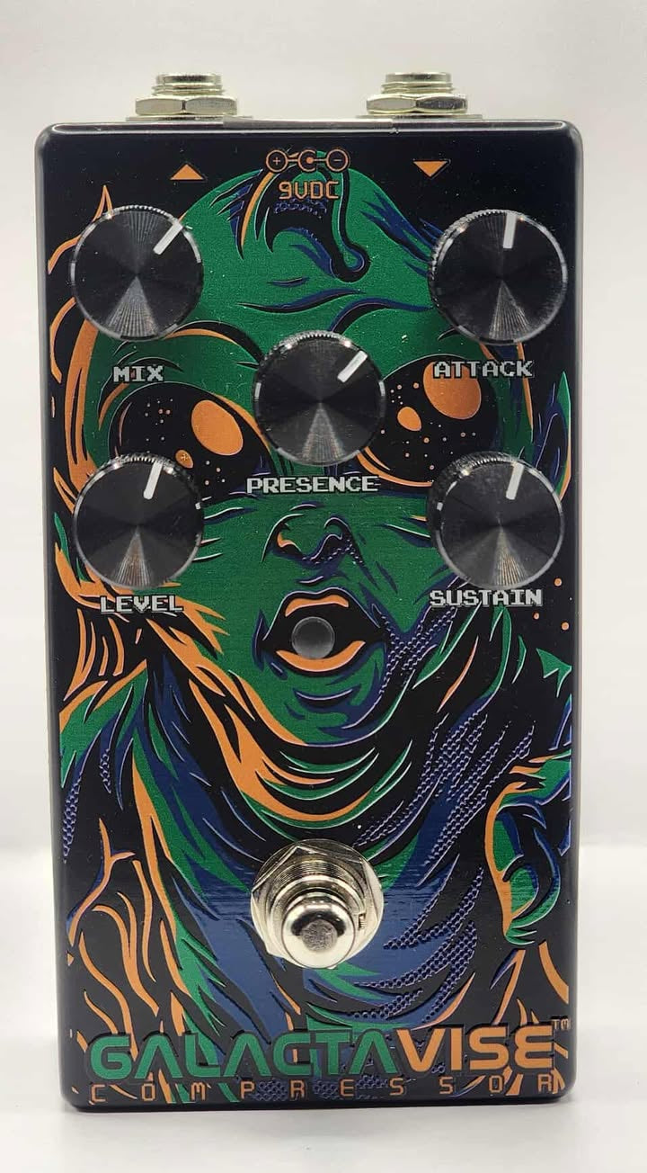 All Pedals - Galactavise Compressor (NEW) – Flemington Guitar Shop