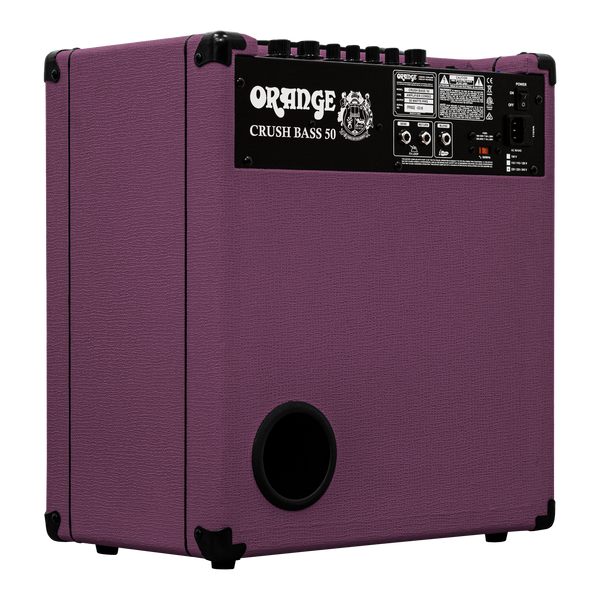 Orange - Crush Bass 50 combo bass amp - Glenn Hughes Signature Edition - NEW