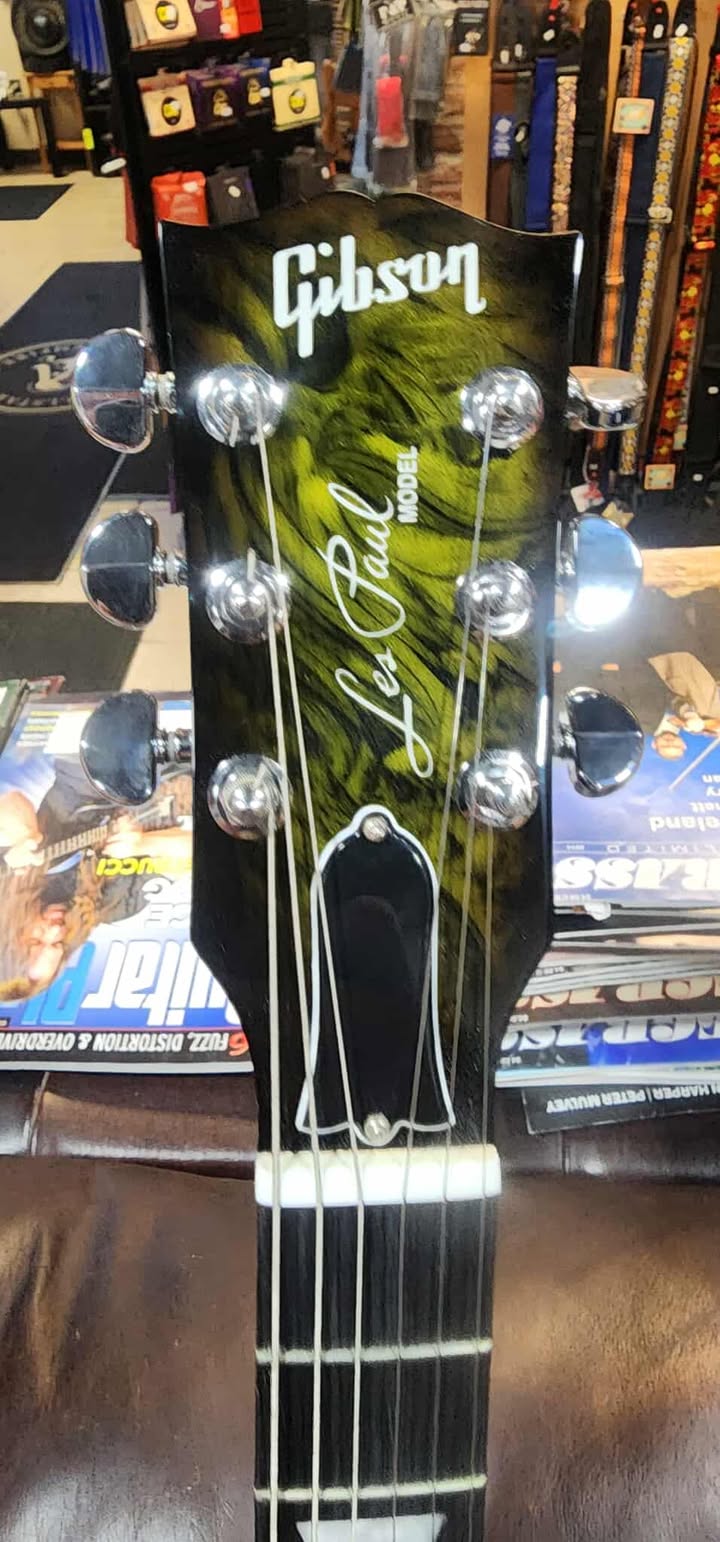 Gibson Les Paul Studio Swirl series 2011 (Black Green)