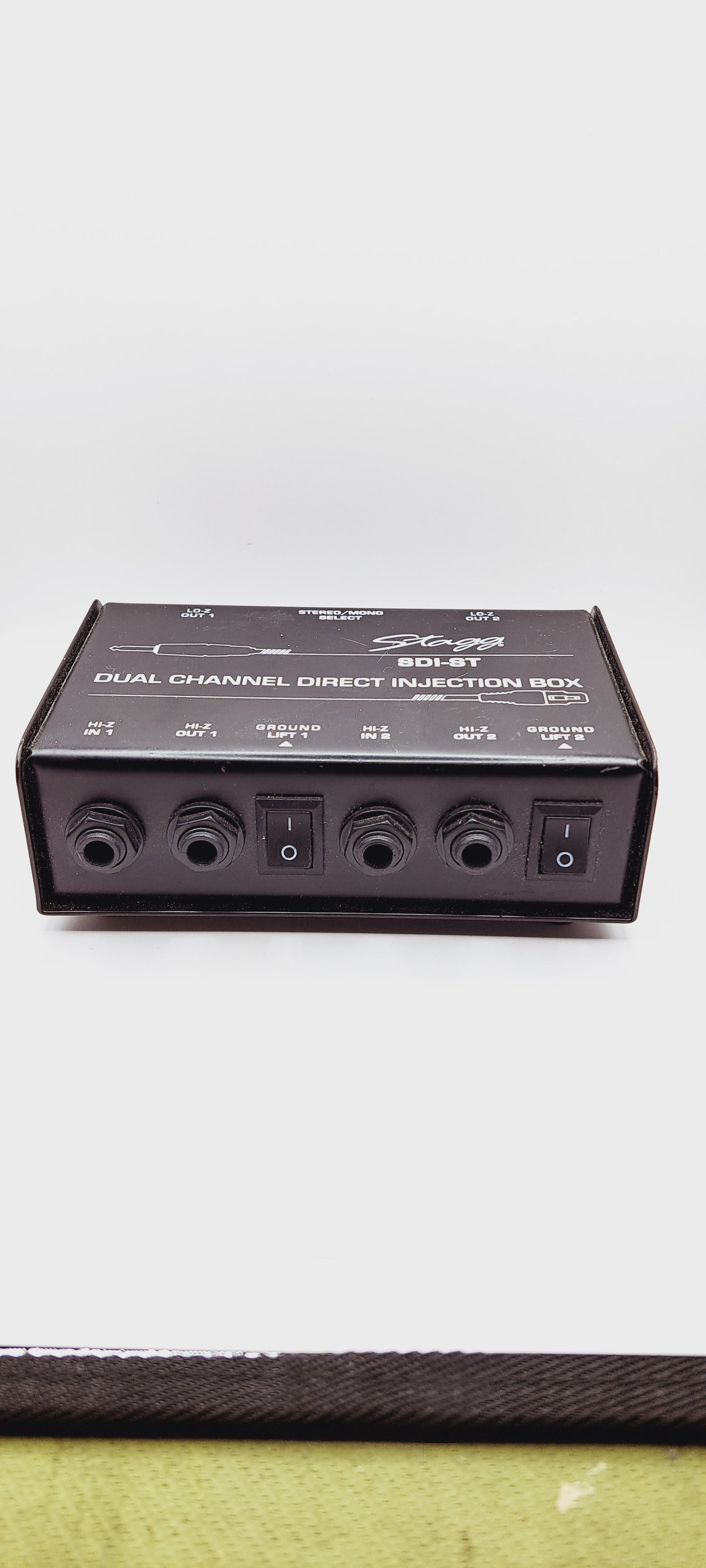 Stagg SDI-ST Dual Channel Direct Injection Box