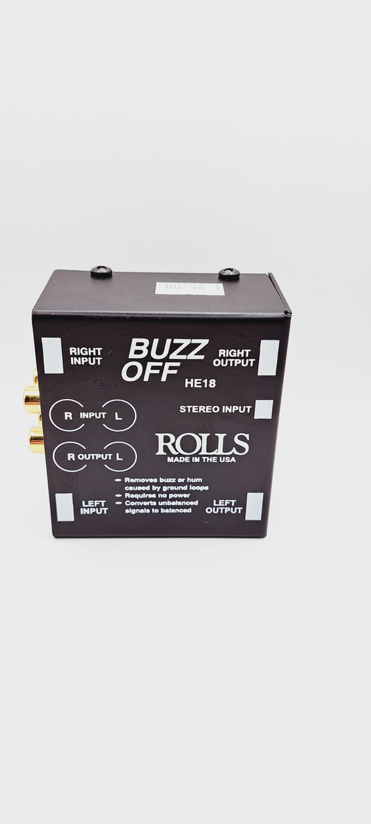 Rolls HE18 Audio Hum and Buzz Remover