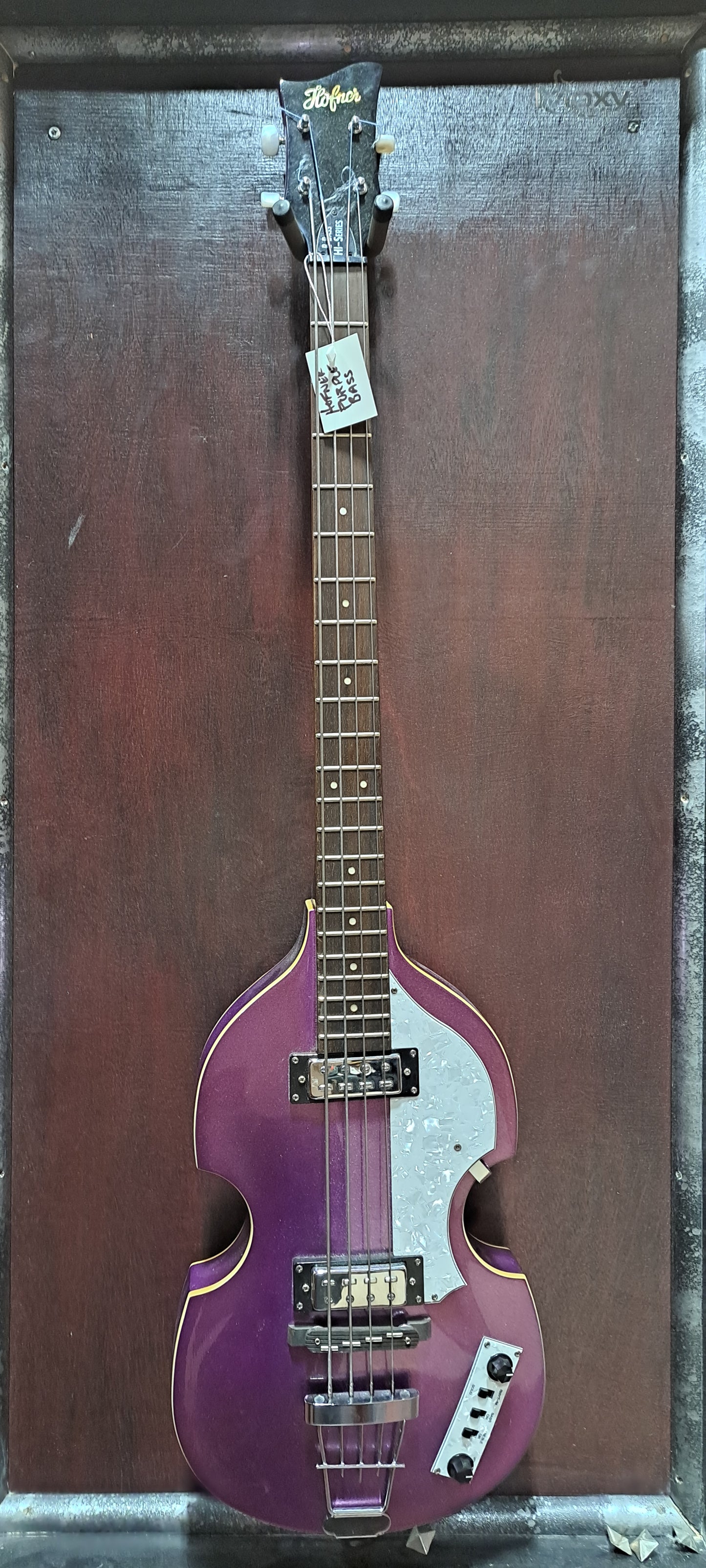 Hofner Purple Bass
