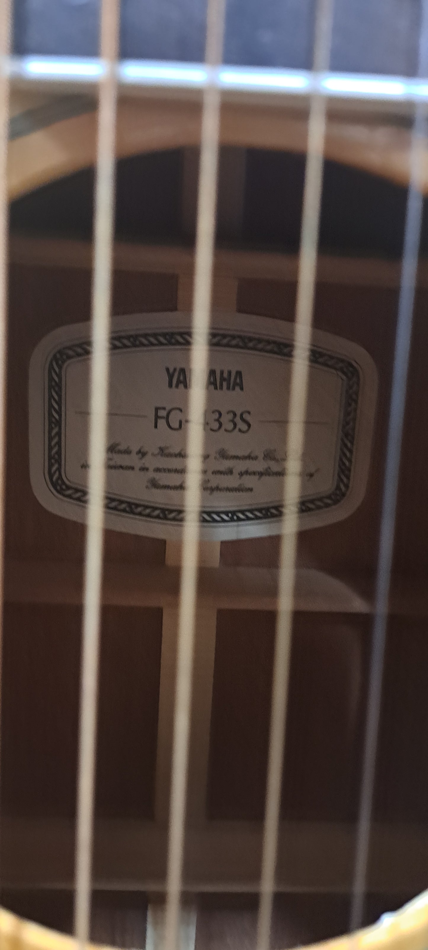 Yamaha - FG-433S - Used