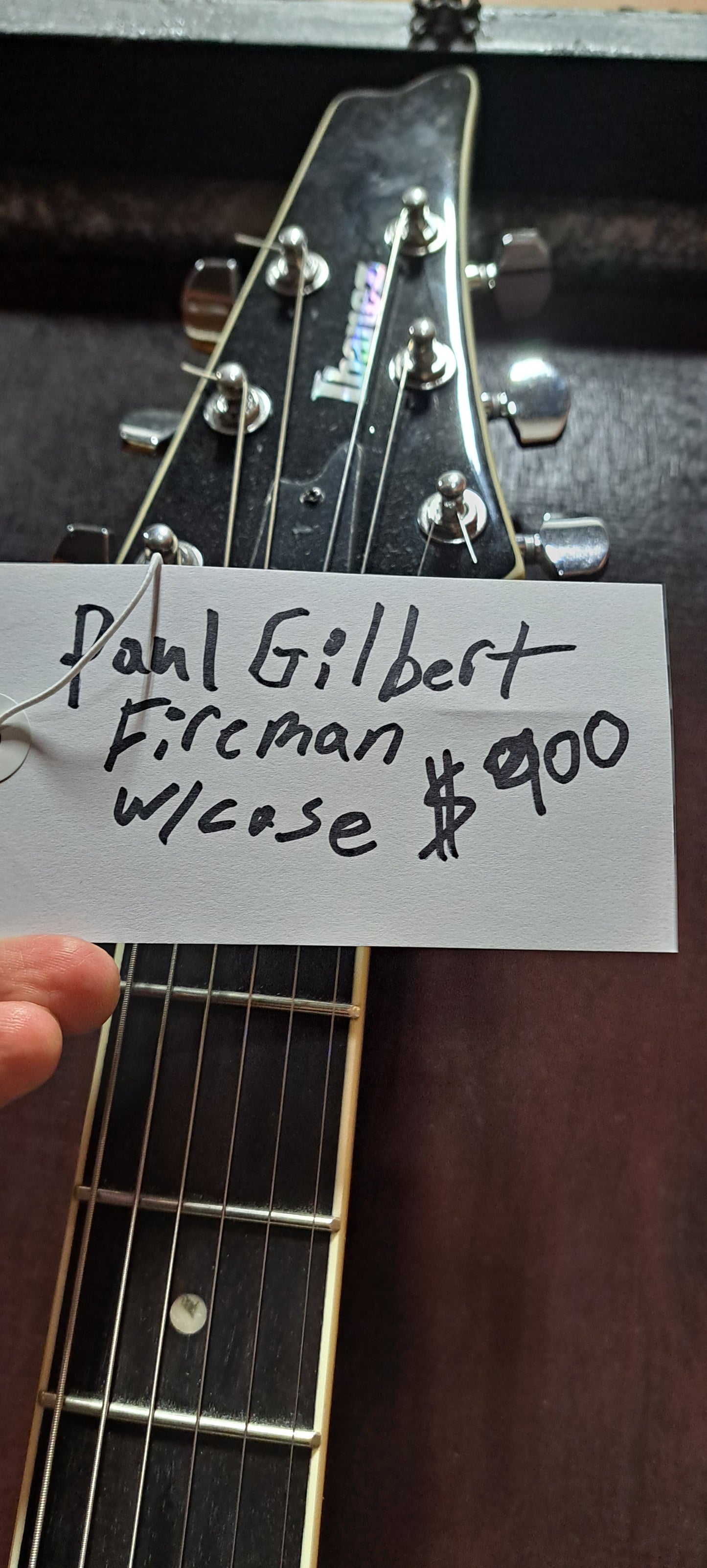 Ibanez Paul Gilbert Fireman (Purple)