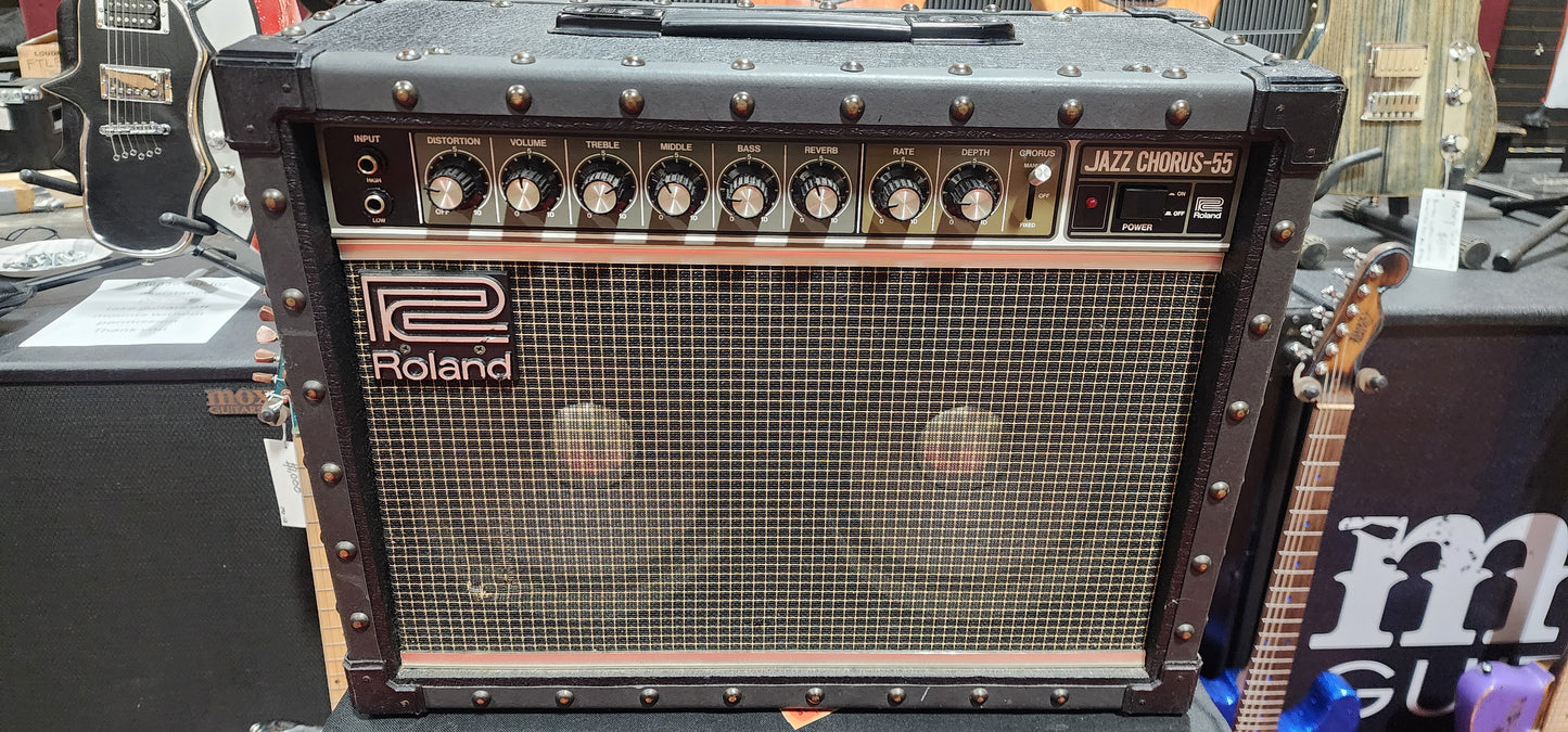 Roland - Jazz Chours-55 - 50-Watt 2x8" Guitar Combo - 1986
