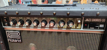 Roland - Jazz Chours-55 - 50-Watt 2x8" Guitar Combo - 1986
