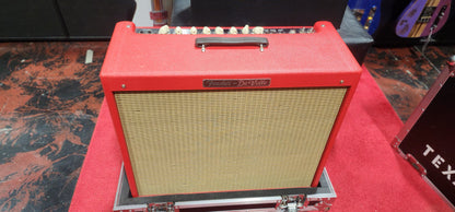 Fender - 2x12 Combo - Hot Rod DeVille Fiesta Red -Texas Red Limited Edition - Custom Upgrade
