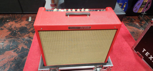 Fender - 2x12 Combo - Hot Rod DeVille Fiesta Red -Texas Red Limited Edition - Custom Upgrade