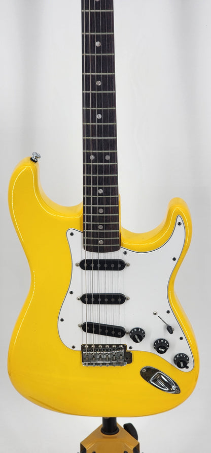 Fenders Stratocaster - 1981 - Monaco Yellow - International Color Series