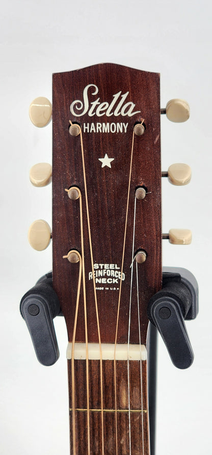Stella Harmony - Steel Reinforced Neck - Made in USA - 1966