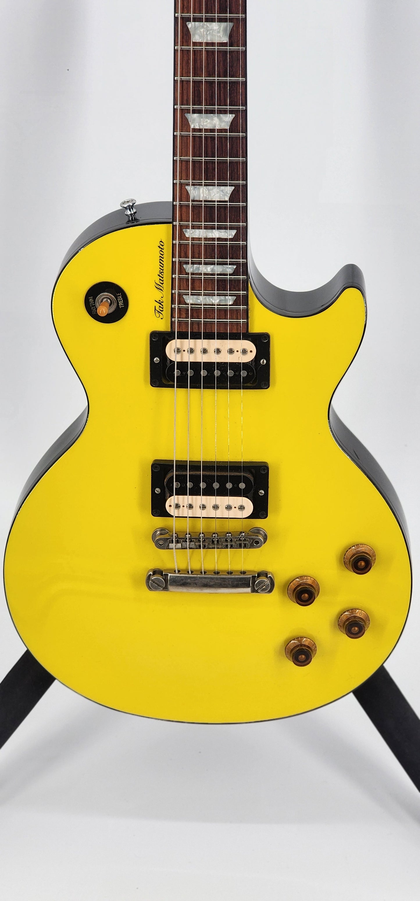 Gibson - Les Paul - Tak Matsumoto signature - Yellow Custom Shop