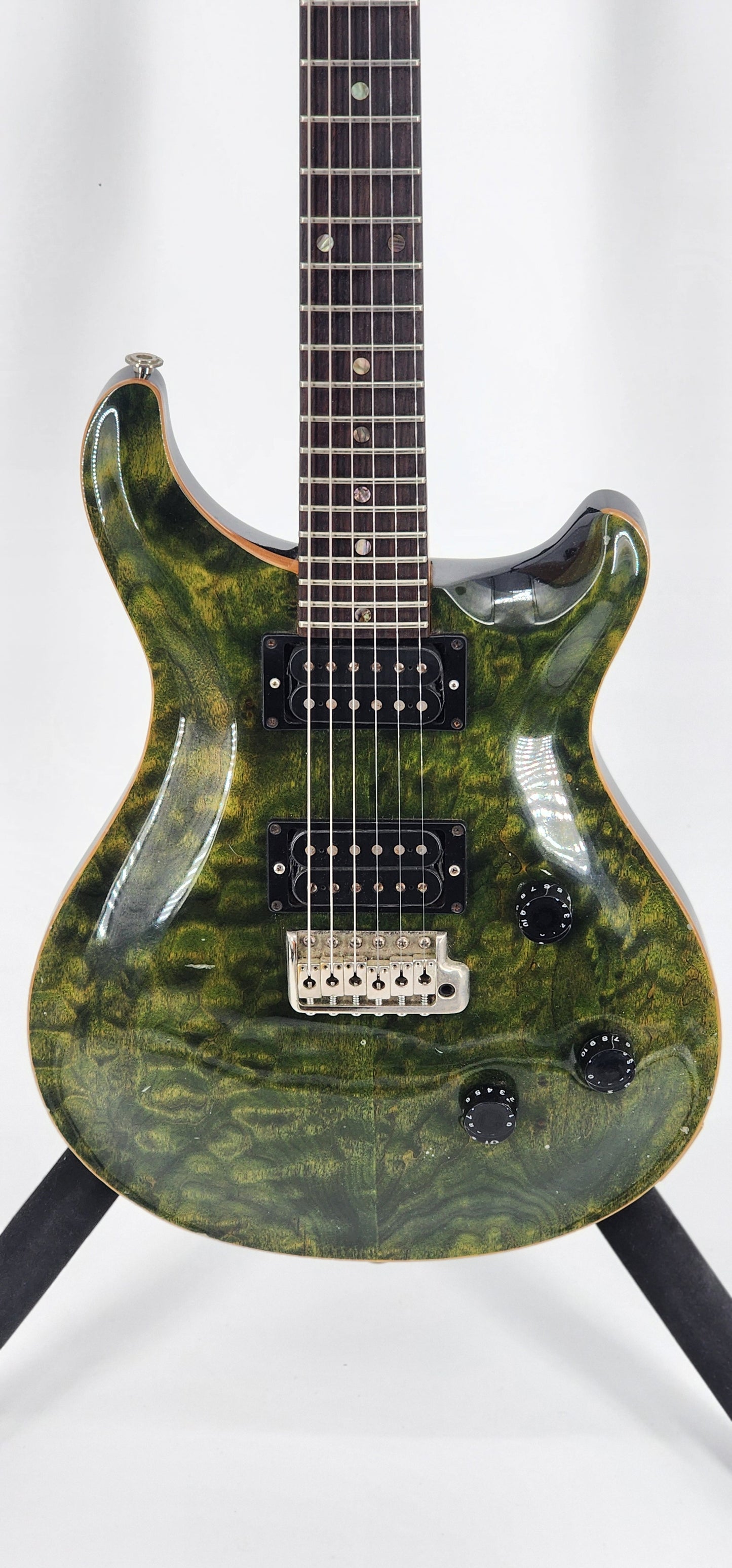 Paul Reed Smith - custom 24 - 1986 - dragon scale green