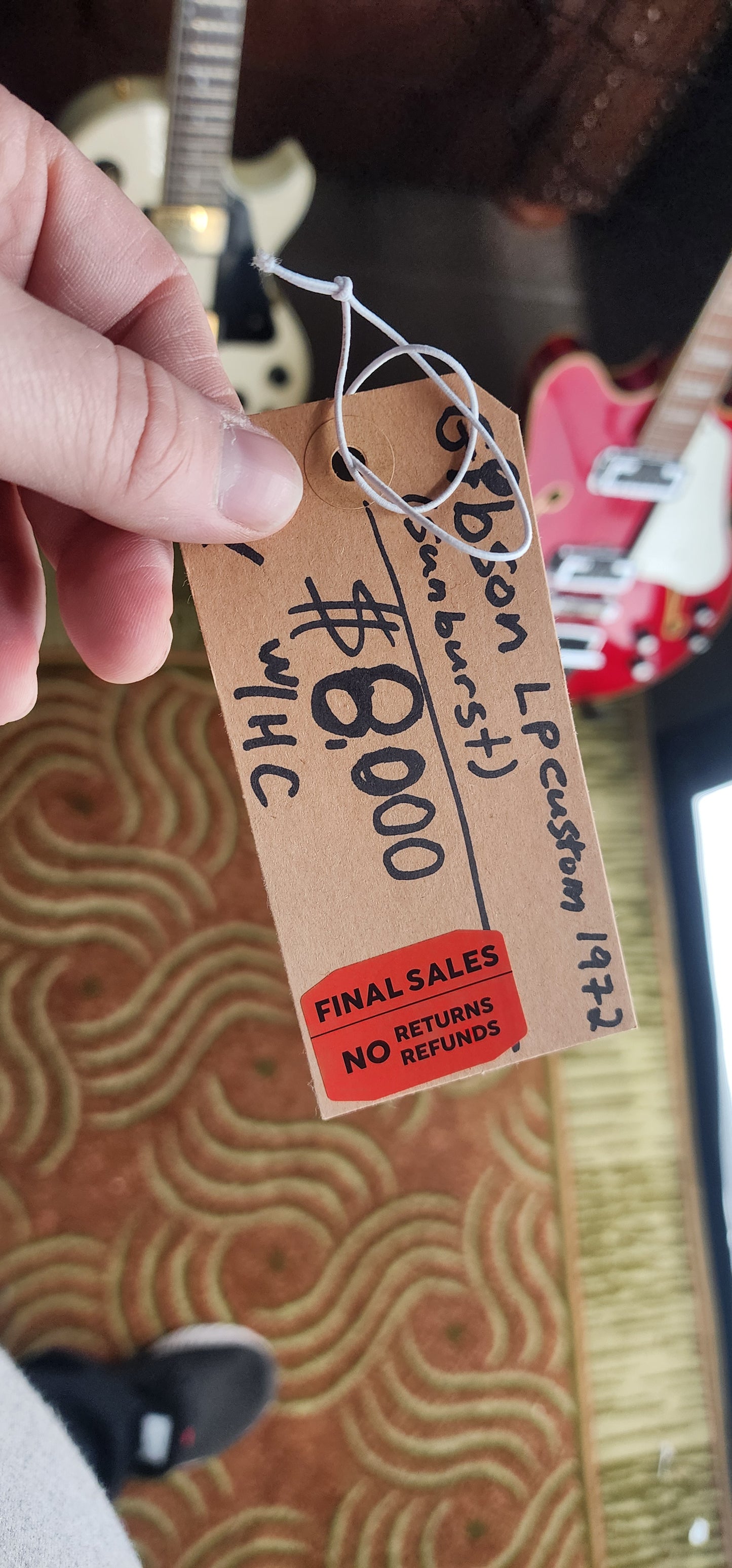 Gibson - Les Paul - Custom - 1972 - Cherry Sunburst