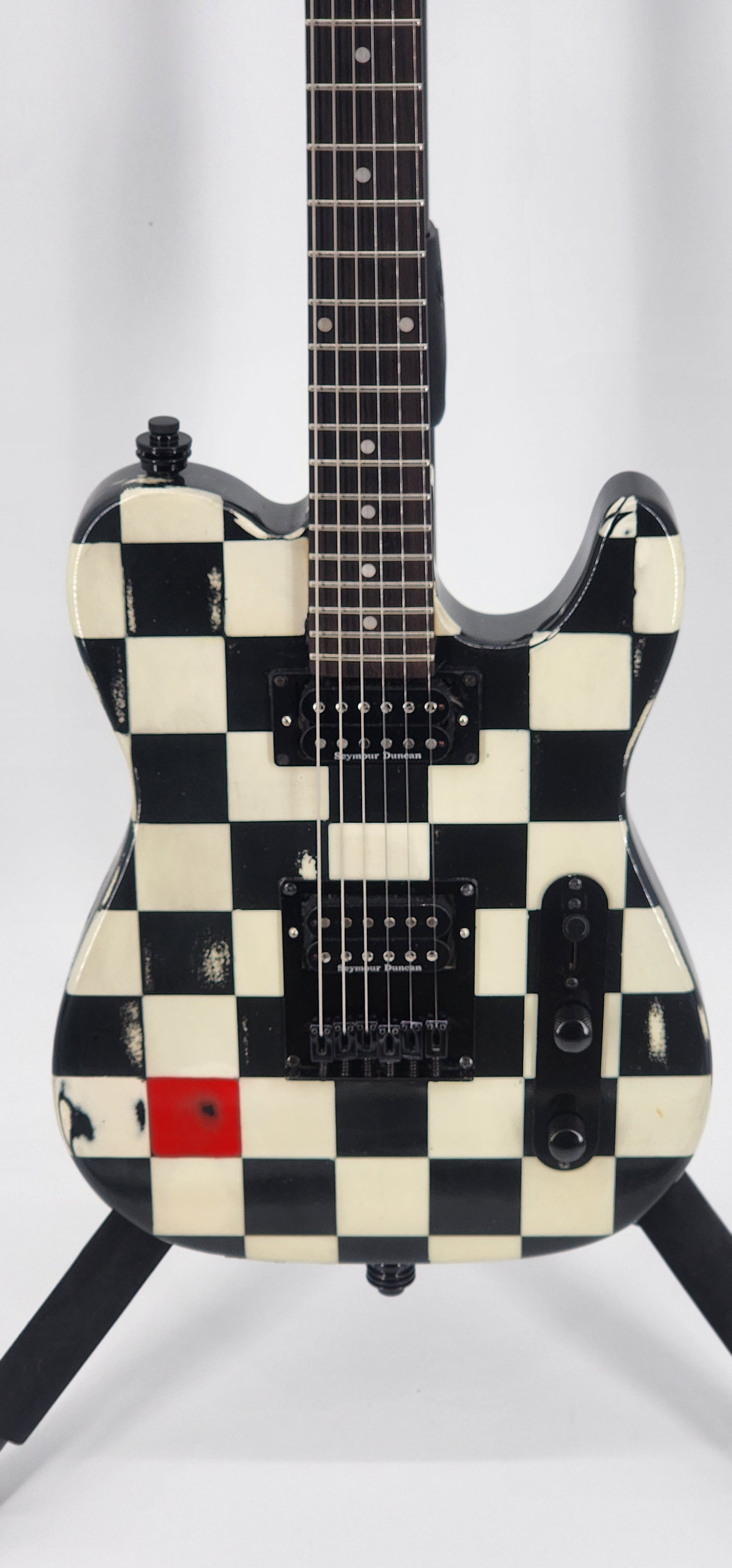 Naked - Custom guitar - 2016 -Black And White