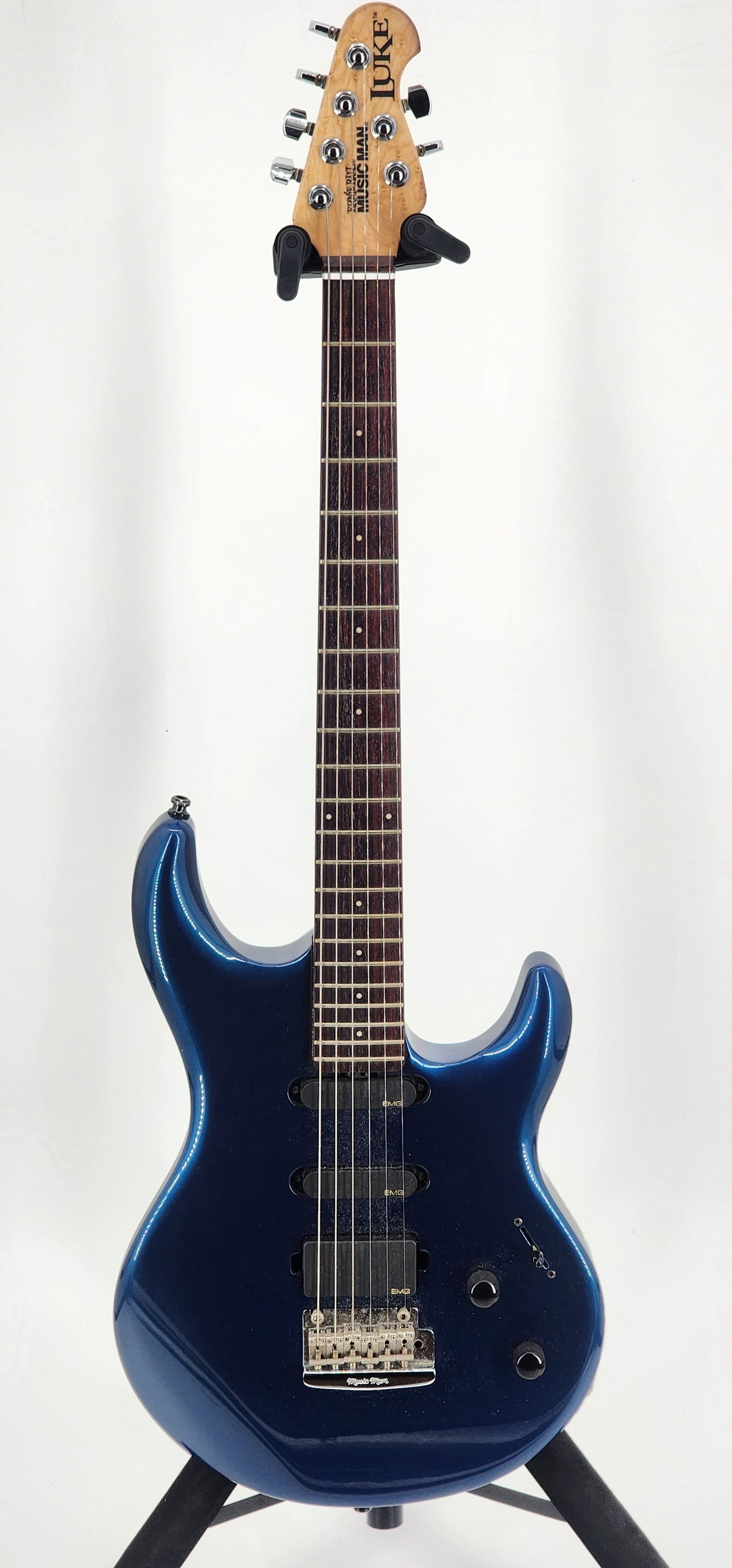 Ernie Ball - Music Man - Luke - 2000 - blue