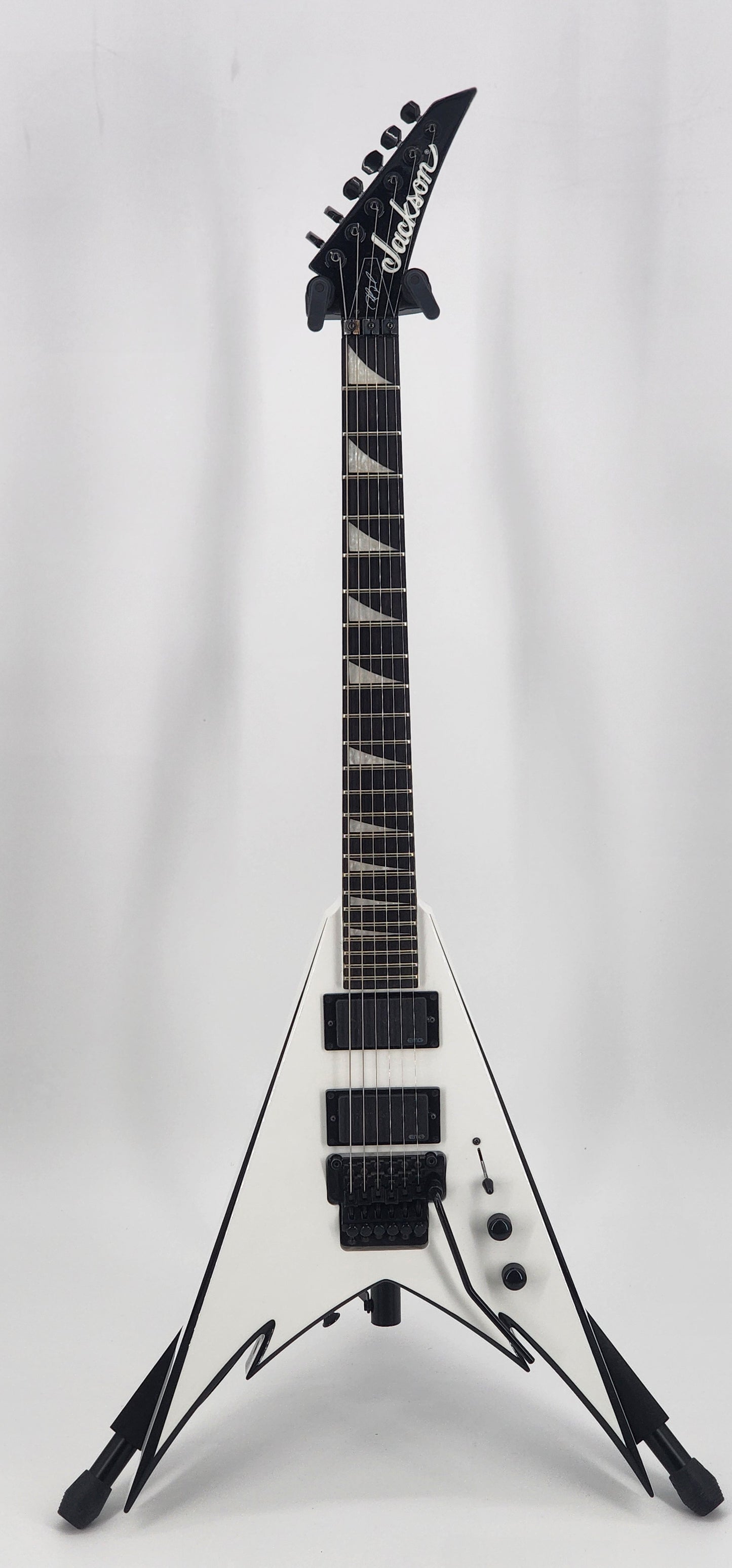 Jackson -Phil Demmel Signature - Demmolition King V (X Series) - 2015 - White