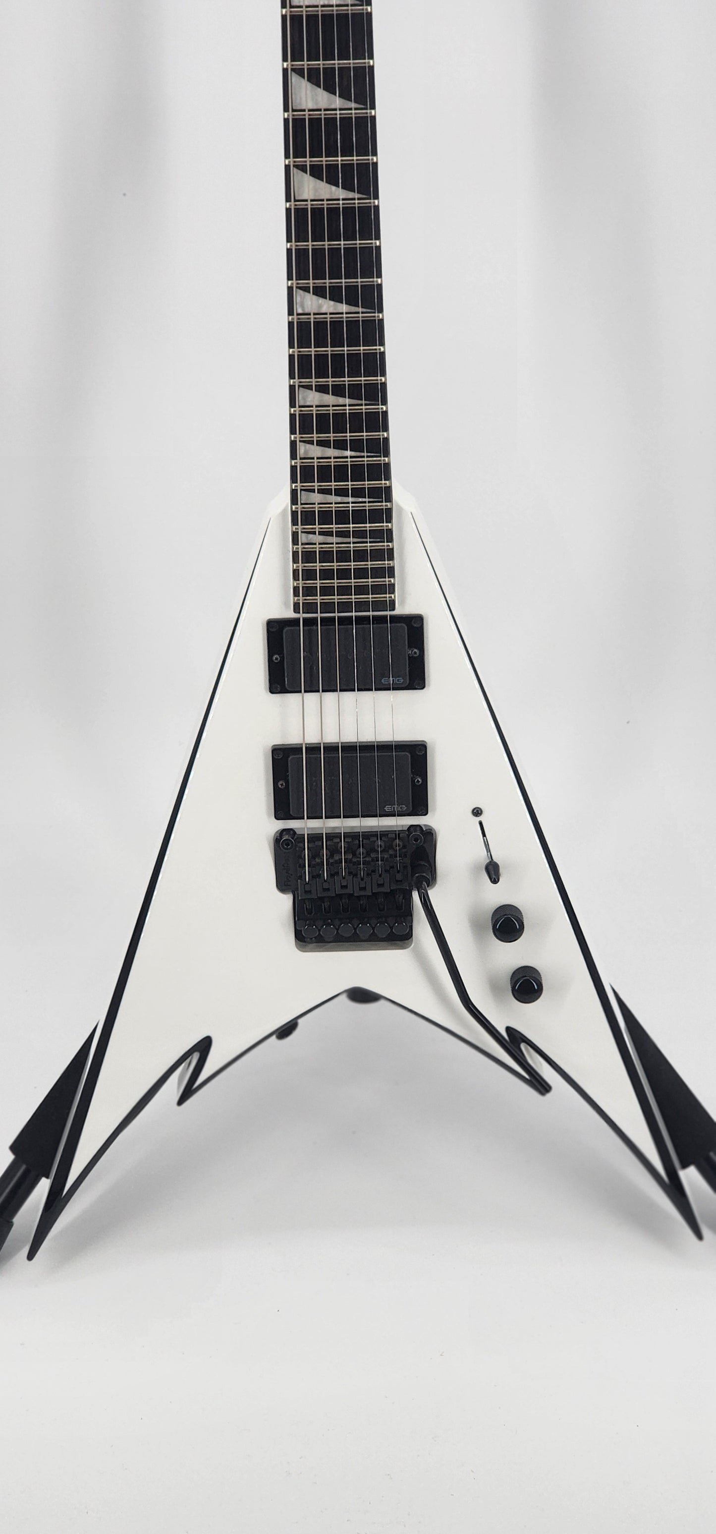 Jackson -Phil Demmel Signature - Demmolition King V (X Series) - 2015 - White
