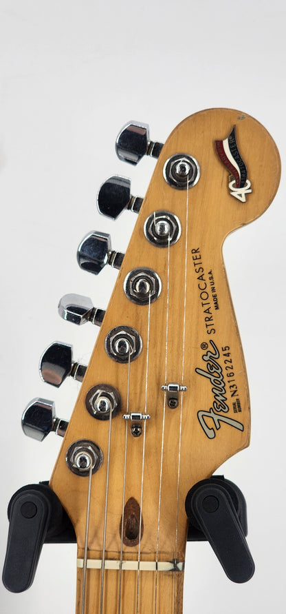 Fender - American Stratocaster - 40th Anniversary of Stratocaster - 1994 - Caribbean Mist
