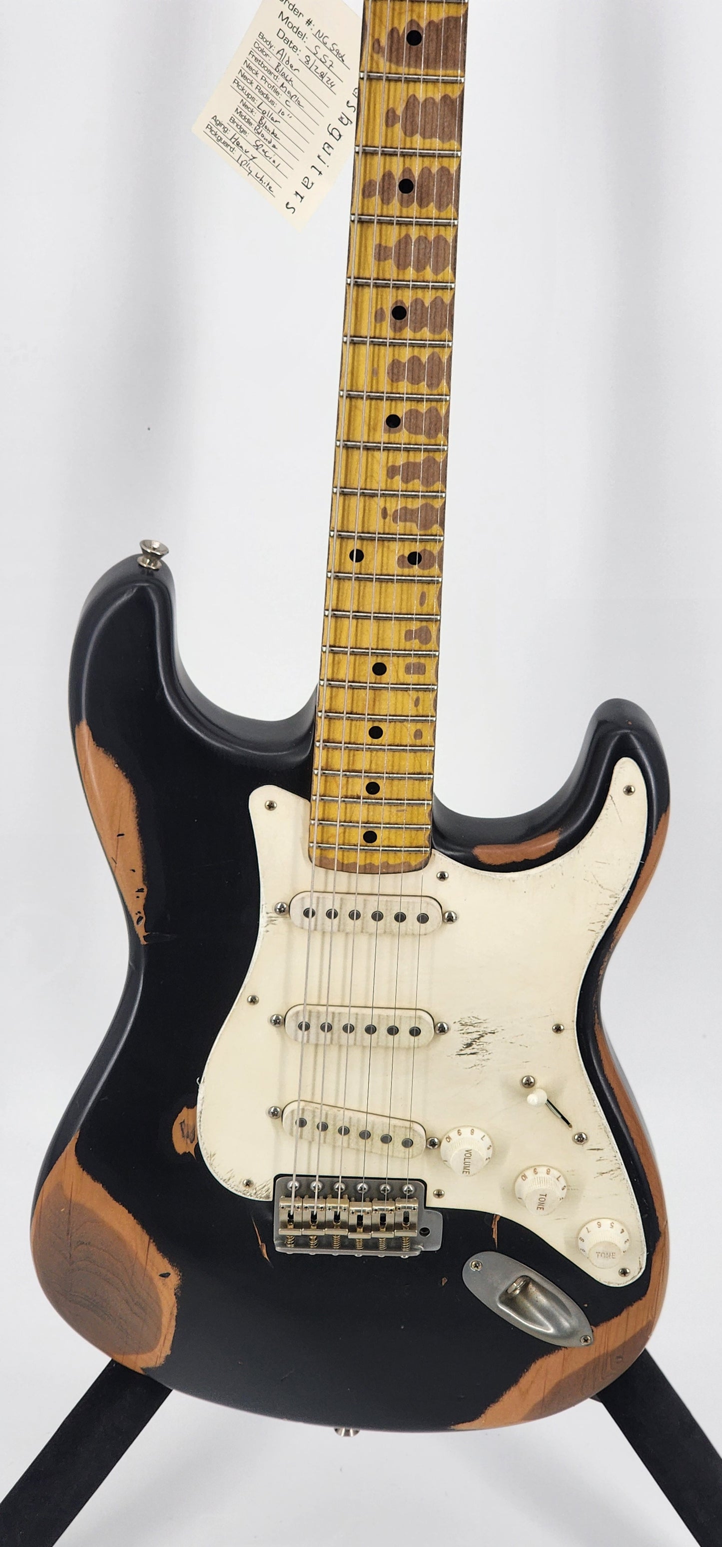 Nash - S-57 - Stratocaster - 2024 - Black