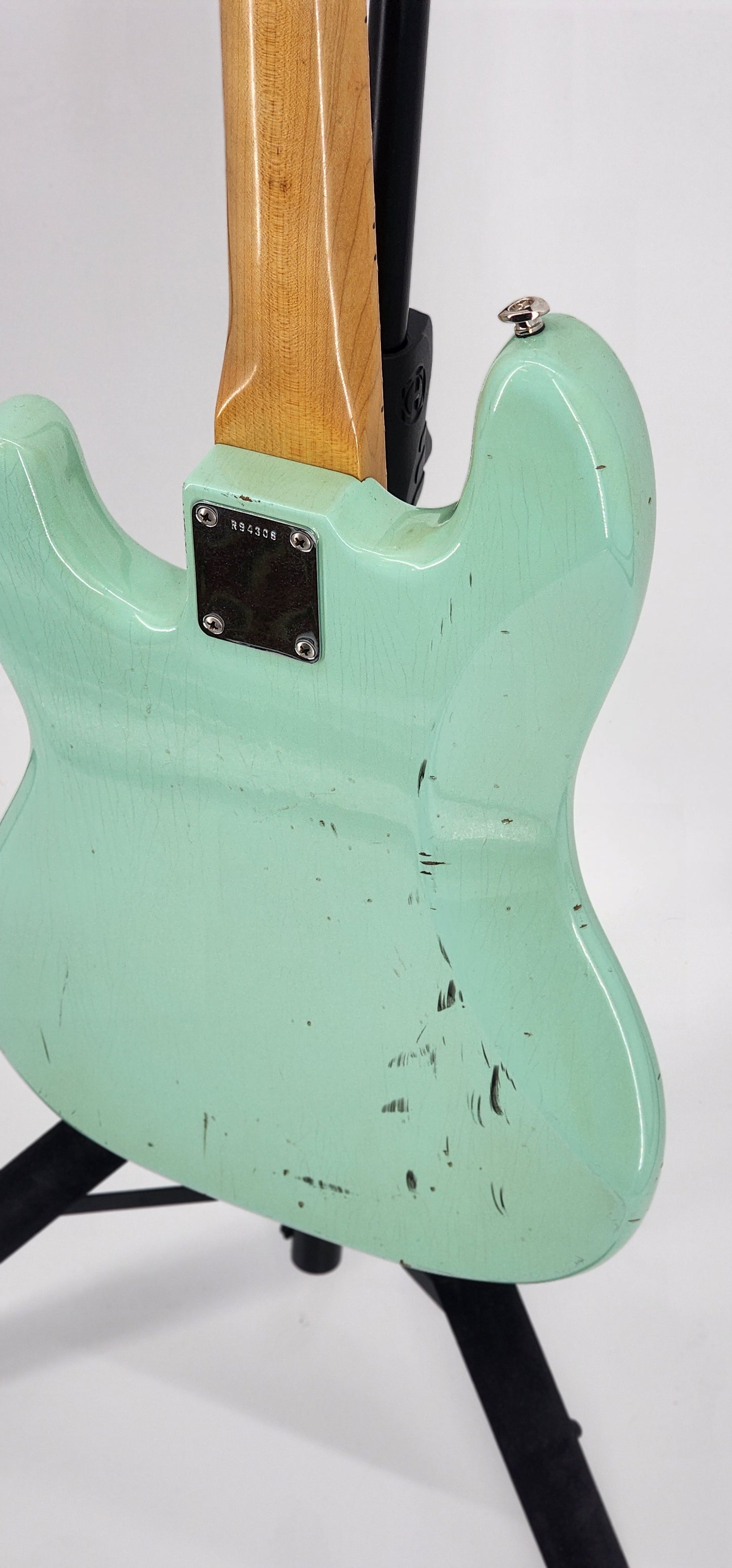 Fender - Custom Shop Master Built NAMM Show Precision - WW10 Hot Rod - 2019 - Aged Surf Green