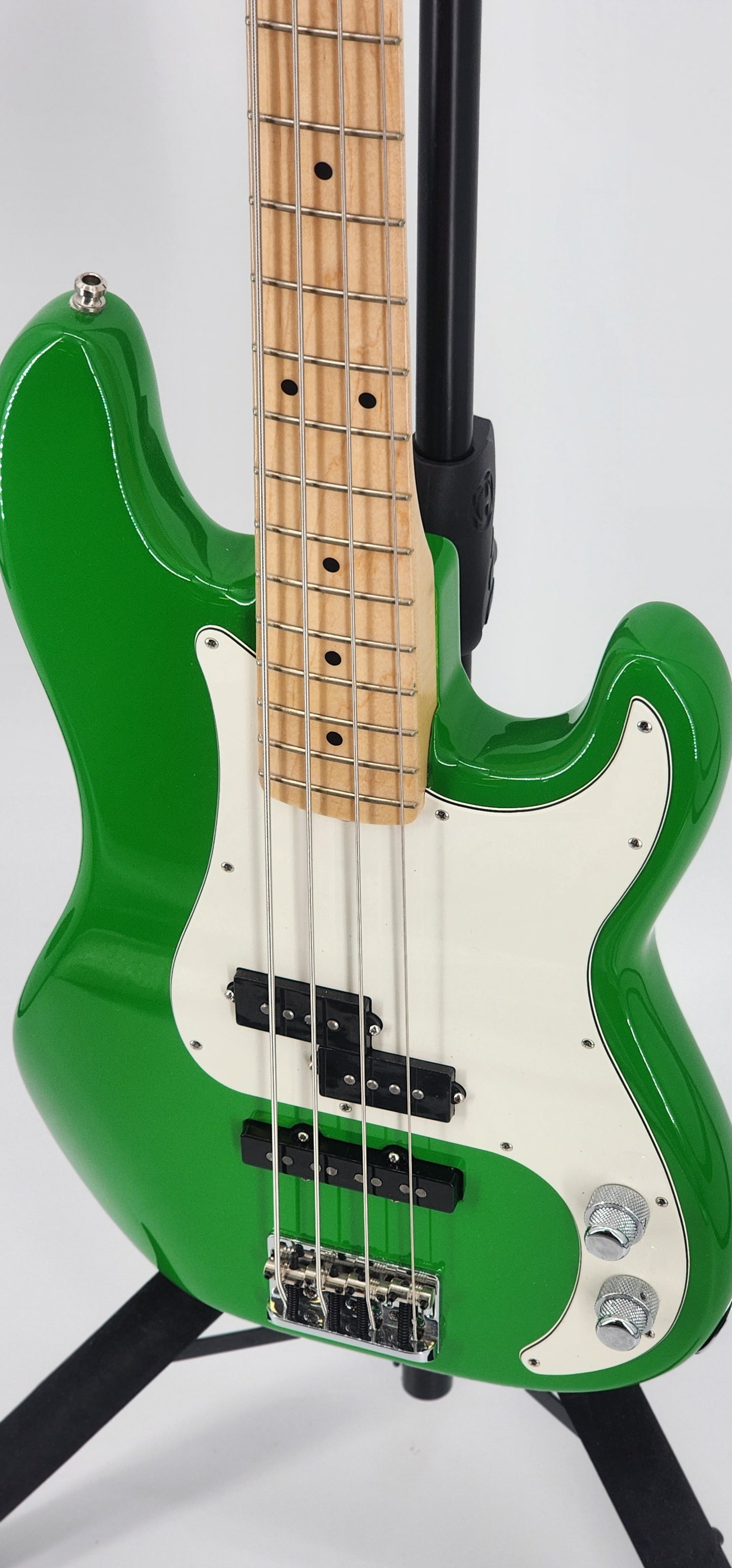 Fender - Mod Shop Precision Bass Guitar - P/J Set Up 2020 - Slime Green