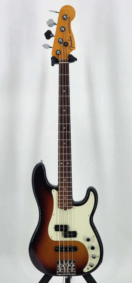 Fender - American Ultra Precision Bass Guitar - 2021 - Sunburst