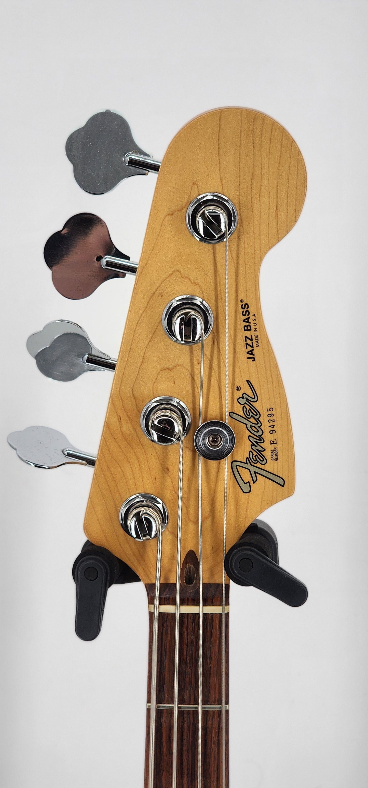 Fender - Jazz Bass Long Horn USA - 1989 - Black