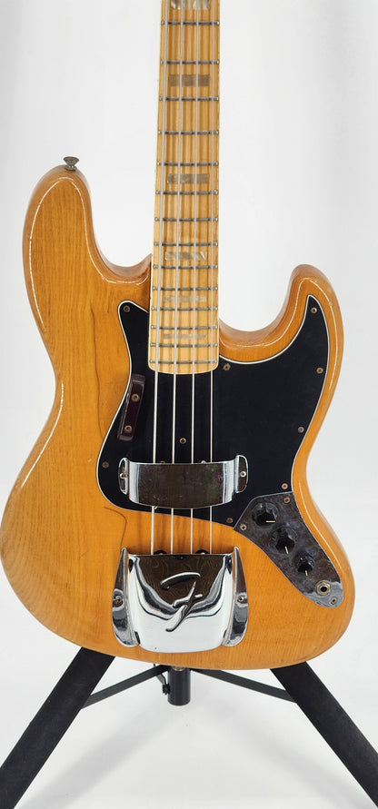 Fender - Jazz Bass - 1975  - Natural Ash