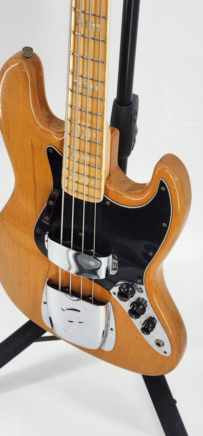 Fender - Jazz Bass - 1975  - Natural Ash