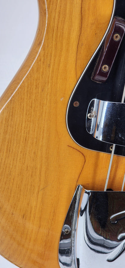 Fender - Jazz Bass - 1975  - Natural Ash