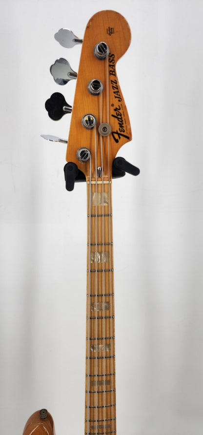 Fender - Jazz Bass - 1975  - Natural Ash