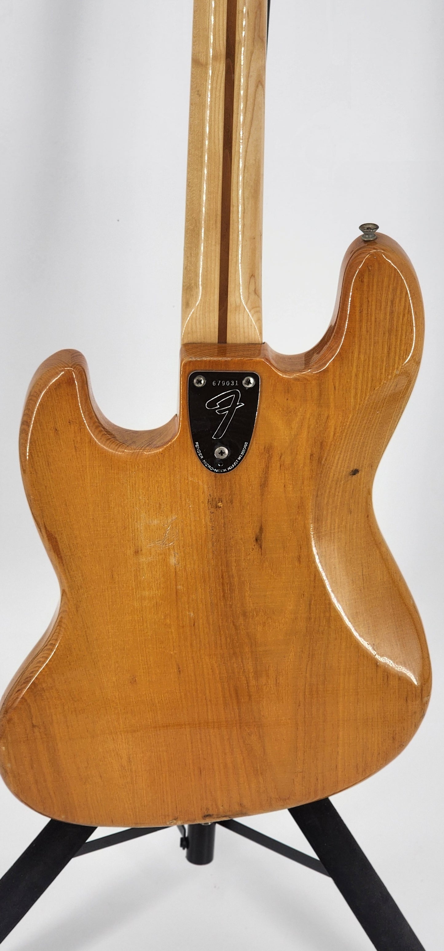 Fender - Jazz Bass - 1975  - Natural Ash