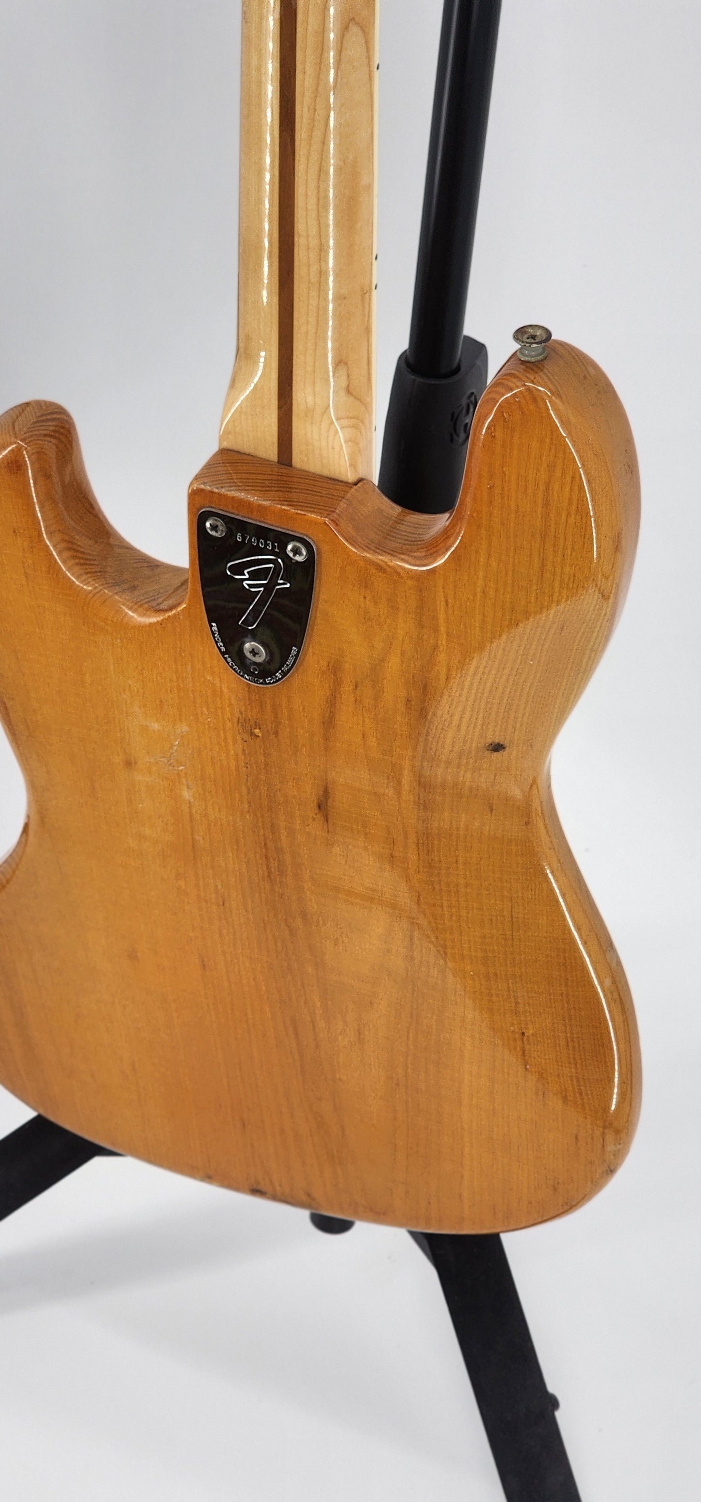 Fender - Jazz Bass - 1975  - Natural Ash