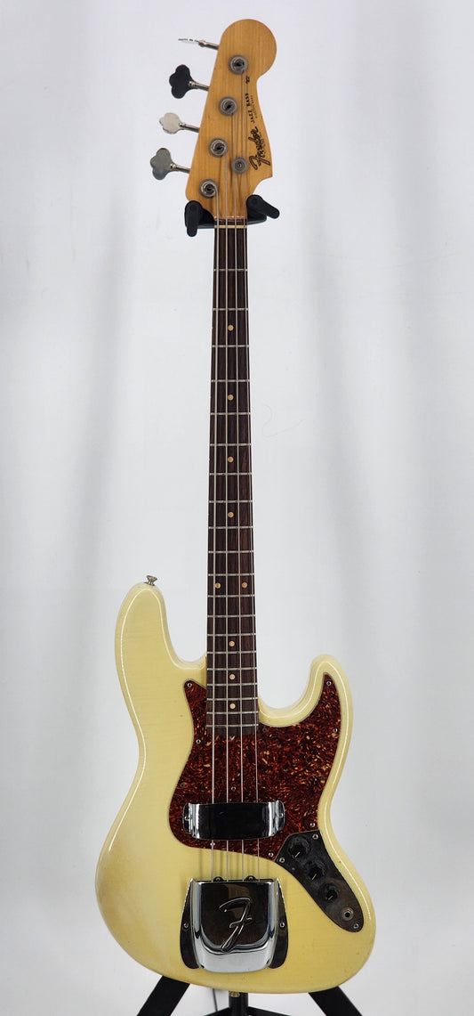 Fender - Custom Shop '64 Jazz Bass - 2002 - Reliced Olympic White