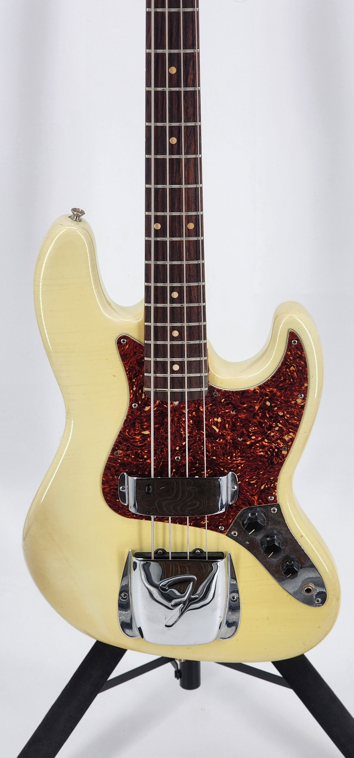 Fender - Custom Shop '64 Jazz Bass - 2002 - Reliced Olympic White