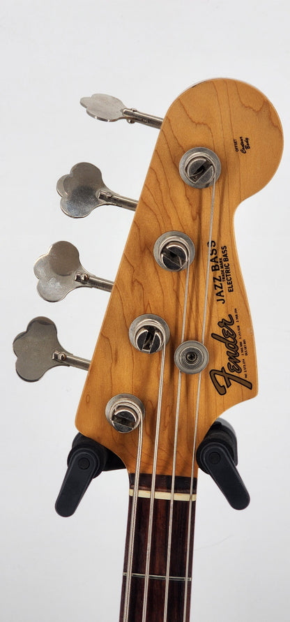 Fender - Jazz Bass 62 1962 RI Reissue Stack Knob USA - 1989 - Candy Apple Red