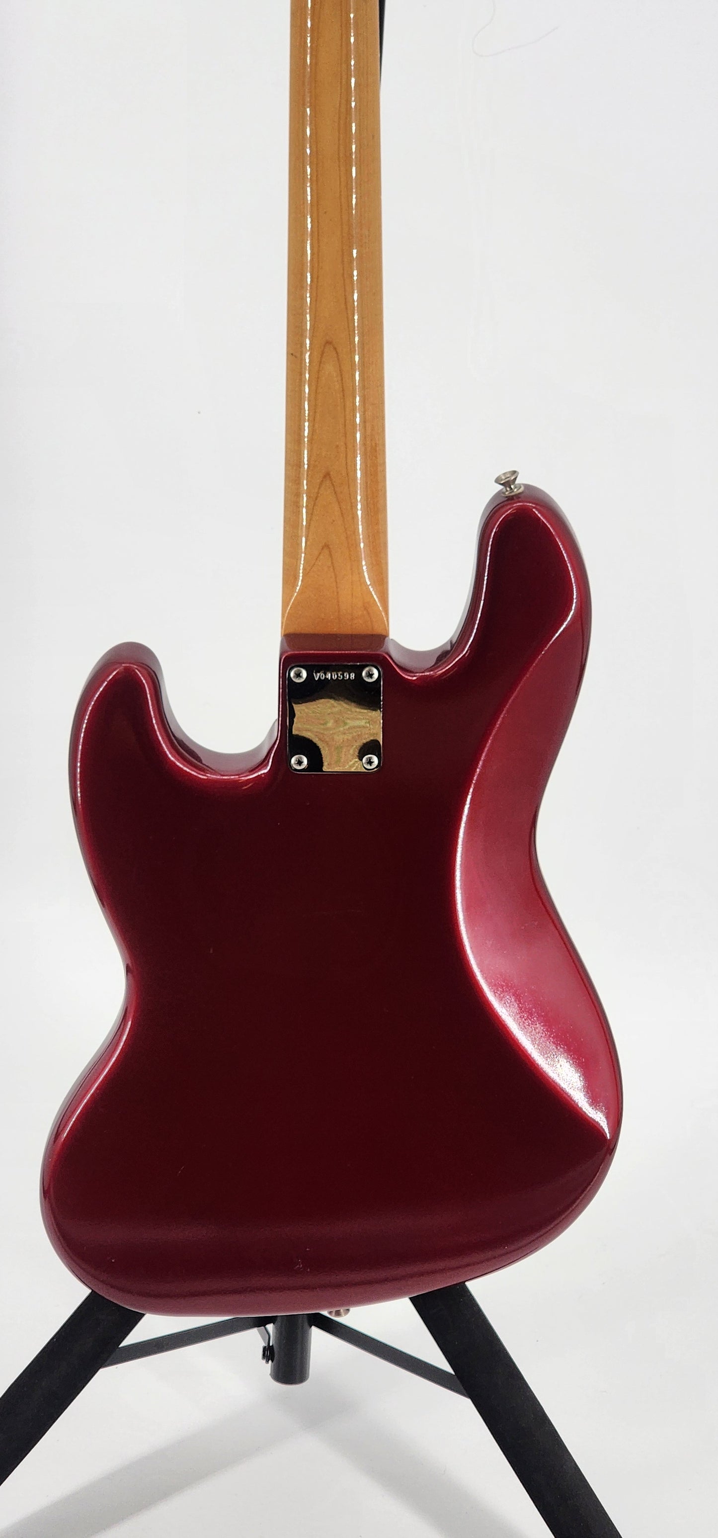 Fender - Jazz Bass 62 1962 RI Reissue Stack Knob USA - 1989 - Candy Apple Red