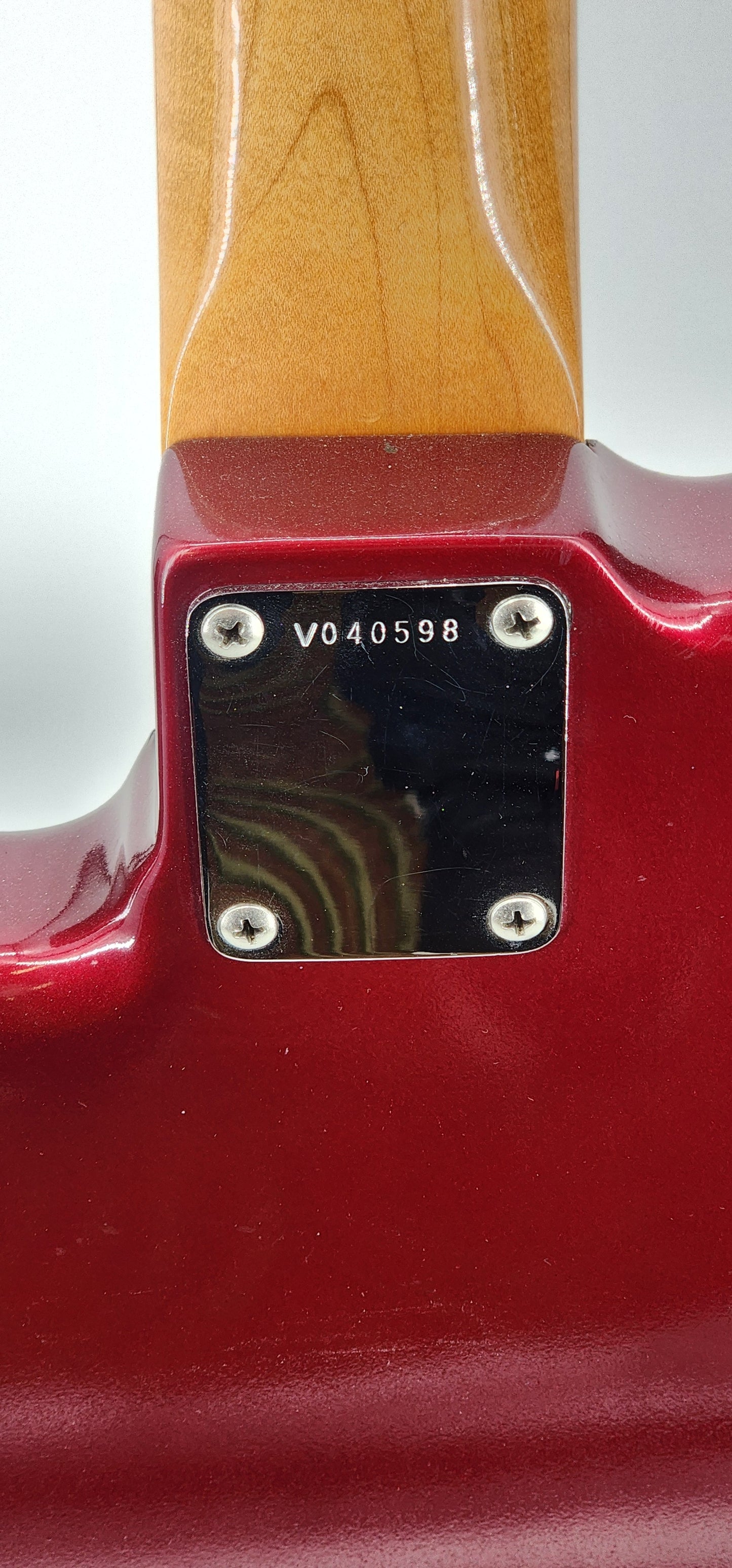 Fender - Jazz Bass 62 1962 RI Reissue Stack Knob USA - 1989 - Candy Apple Red