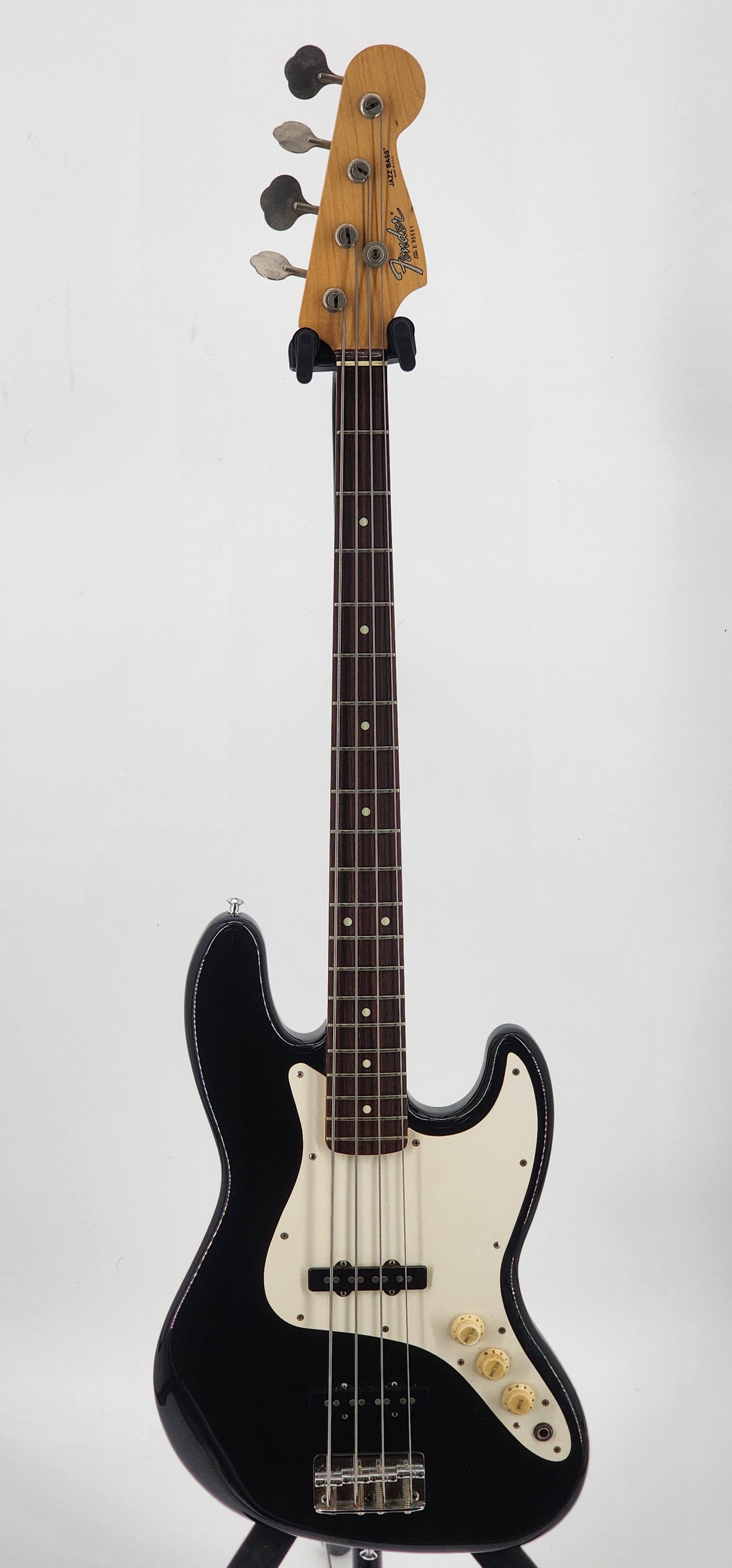 Fender - Jazz Bass Long Horn -1989 - Black - USA