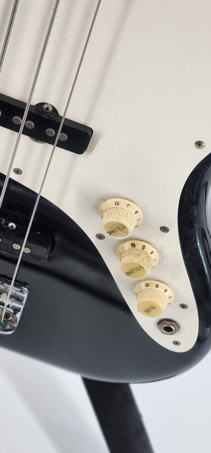 Fender - Jazz Bass Long Horn -1989 - Black - USA