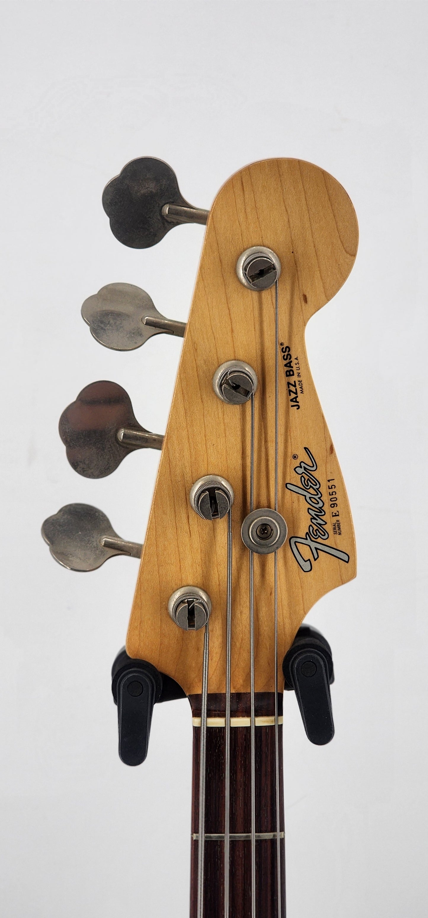 Fender - Jazz Bass Long Horn -1989 - Black - USA
